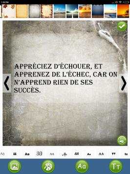 Citations de succès Français screenshot 14