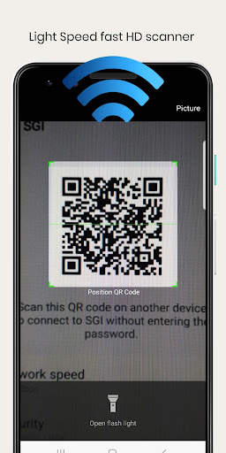 WiFi QrCode Password scanner screenshot 2