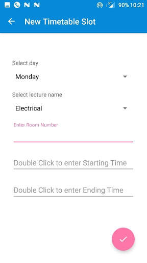 Pocket Attendance Manager скриншот 5