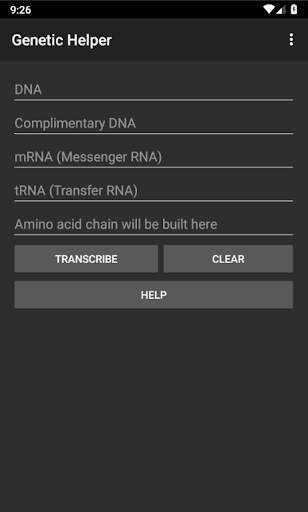 Genetic Helper screenshot 1
