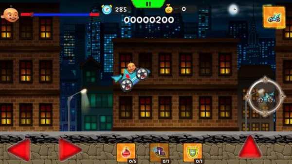 Temple Upin Car Ipin Run screenshot 4