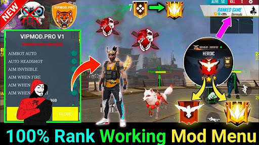 FFH4X Mod Menu Fire Hack FF screenshot 2