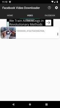 Video Downloader for Facebook 2019 screenshot 3