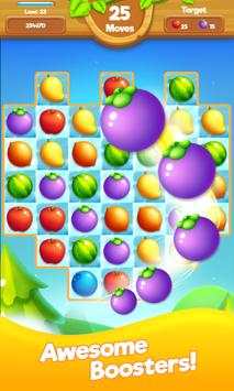 Yummy Fruit Crush Match 3 screenshot 1