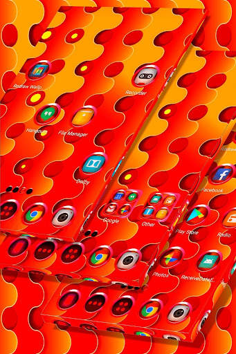 Thème 3D New Launcher 2021 screenshot 2
