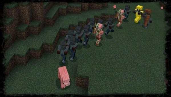 Zombie creatures mod for mcpe screenshot 1