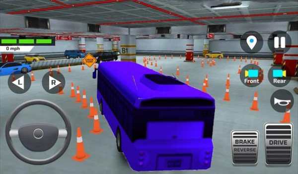 Extreme Bus Car driving simulator Parking:Ultimate screenshot 3