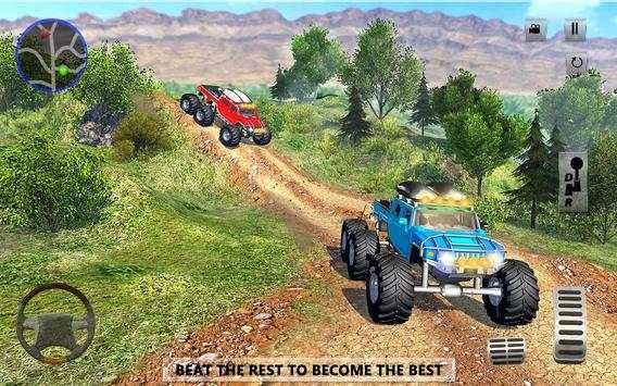 6x6 Monster Truck Driving Simulator: Offroad screenshot 3