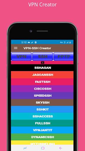 VPN SSH Creator screenshot 2