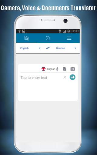 Translate Language - Voice & Camera Translator screenshot 1