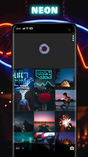 Neon Art: Brush Neon Colorful Light screenshot 1