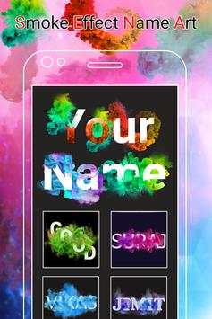 Smoke Effect Name Art screenshot 1