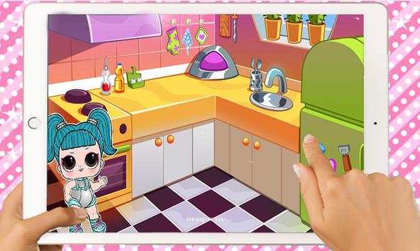 Cleaning Game Cute Dolls screenshot 2