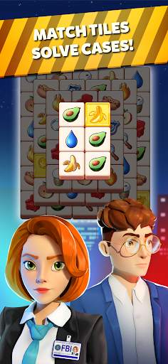 FBI Crime City: Tile Match 3 स्क्रीनशॉट 1