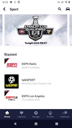 TuneIn Radio Pro screenshot 4
