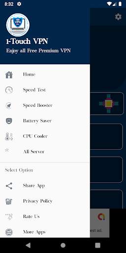 1- Touch s VPN Thunder Fast Turbo Super Speed VPN screenshot 4