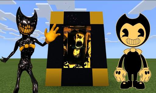 Maps Bendy Horror Game for Minecraft PE screenshot 2