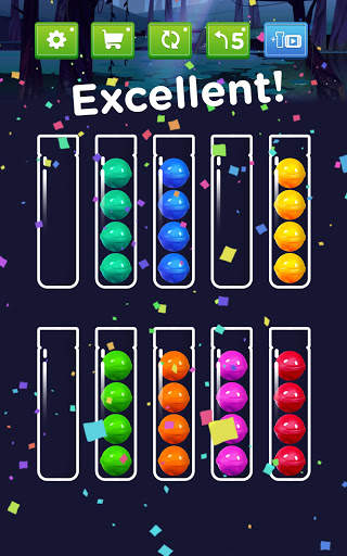 Ball Sort - Color Ball Puzzle & Sort Color screenshot 24