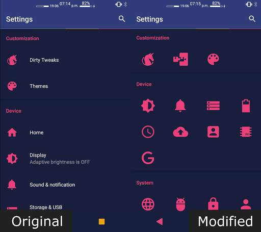 Settings Editor 1 تصوير الشاشة