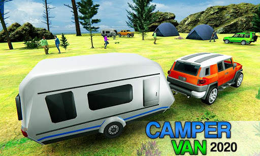 Caravan Driving Beach Resort: Drive RV Camper Van screenshot 5