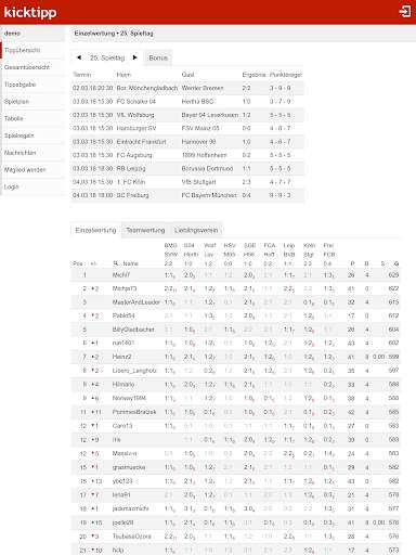 Kicktipp - Die Tippspiel App screenshot 9