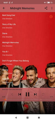 one direction all songs screenshot 3