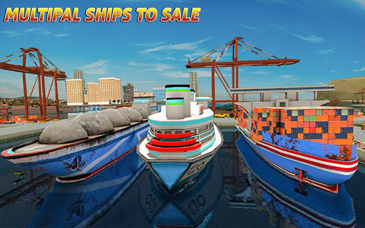 Cargo Ship Simulator City Cargo Transport Game 3D screenshot 12