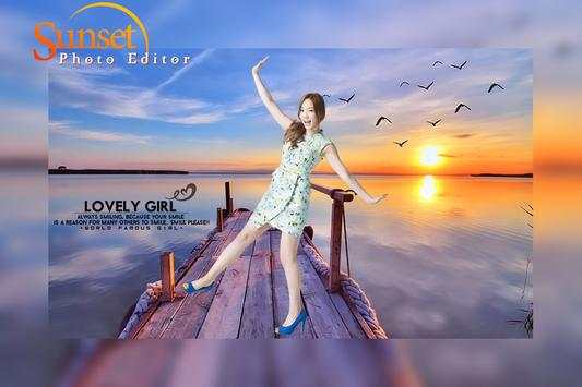 Sunset Photo Editor HD - Sunset Photo Frames 2 تصوير الشاشة