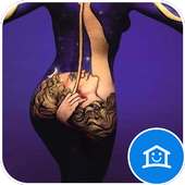 Beautiful blue body Themes on 9Apps