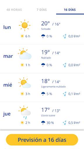 Tiempo.es: Radar de Clima screenshot 4