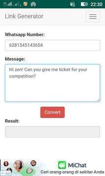 Link Generator screenshot 2