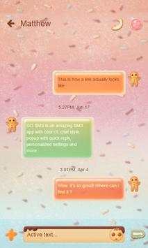 Cute Candy SMS Theme screenshot 2
