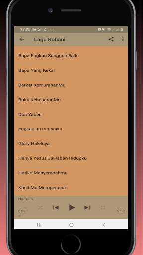 50  Lagu Rohani Offline Penyejuk Hati screenshot 4