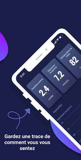 Hedia - Application personnelle de diabète screenshot 1
