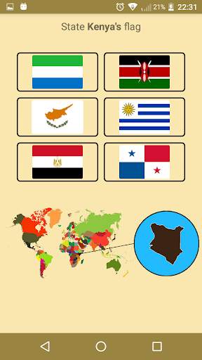 World's Countries & Capitals Quiz Game screenshot 8