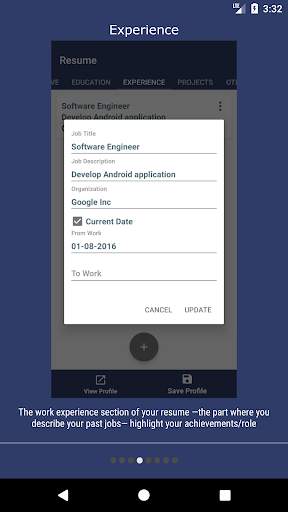 Resume PDF Maker screenshot 4