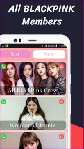 BlackPink Video Call & Chat ☎️ BlackPink Messenger screenshot 3