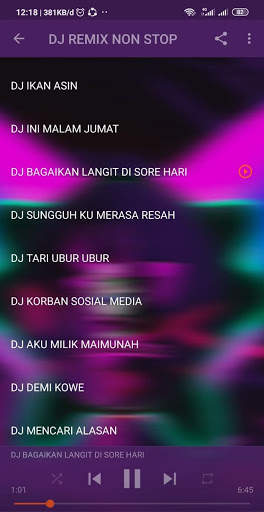 DJ ADUH MAMAE ADA COWOK BAJU HITAM OFFLINE screenshot 3
