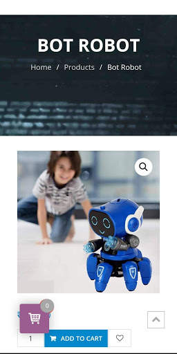 Online Toy shop screenshot 1