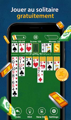 Solitaire - Gagnez de l'argent screenshot 1