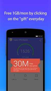 Super VPN Master-Free Proxy screenshot 2
