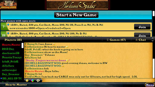 Hardwood Spades Free screenshot 9