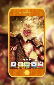 Monkey King Wallpaper 2 تصوير الشاشة