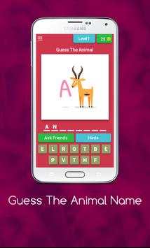 Guess The Animal Name screenshot 1