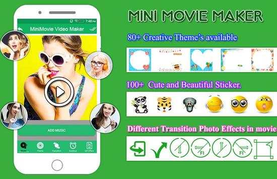 Mini Movie Video Maker screenshot 1
