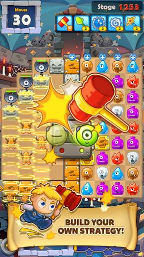 MonsterBusters: Match 3 Puzzle 4 تصوير الشاشة