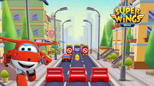 Super Wings Mini : Endless Run स्क्रीनशॉट 1