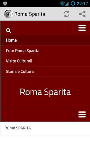 Roma Sparita Mobile screenshot 2