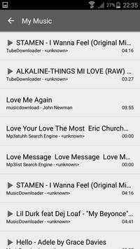 Mp3 Music Downloaded Player screenshot 3