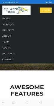 Zip Work India screenshot 2
